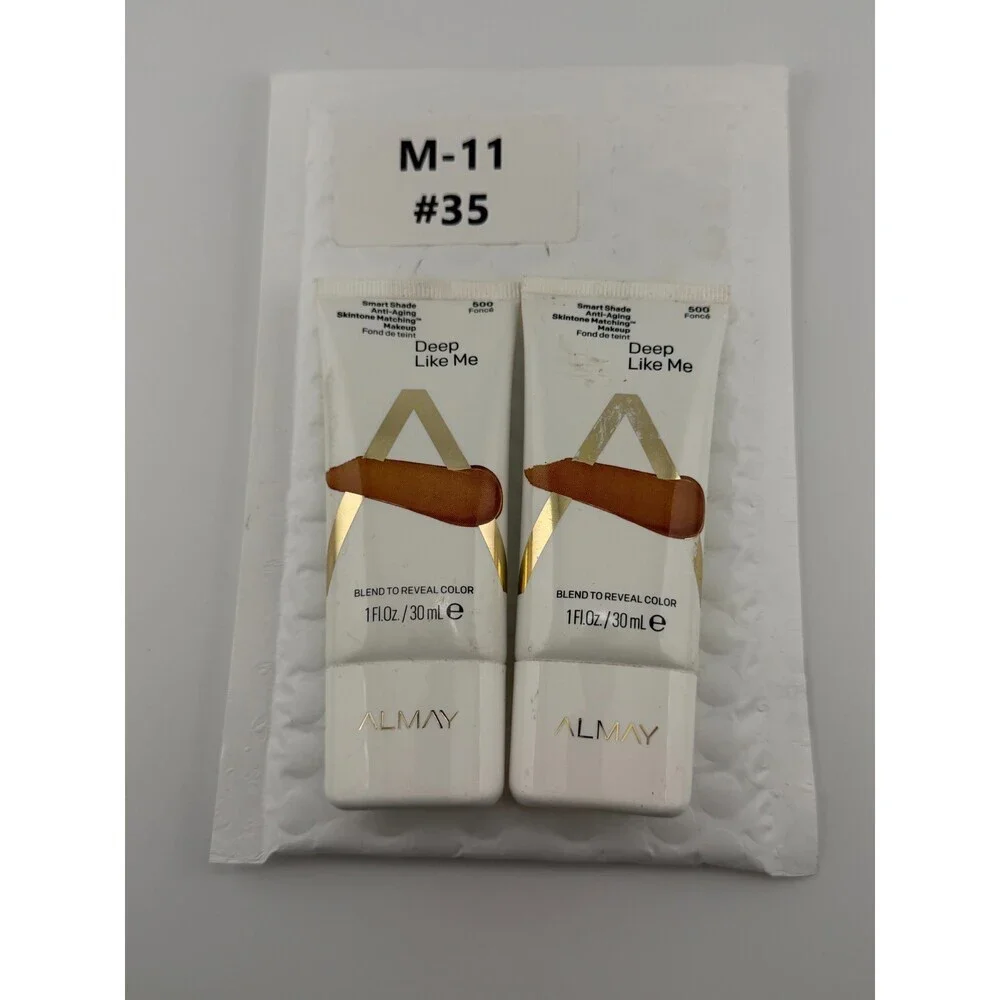 Pack of 2 NEW Almay Smart Shade Anti-Aging Skintone Matching Makeup - 1 fl. oz.